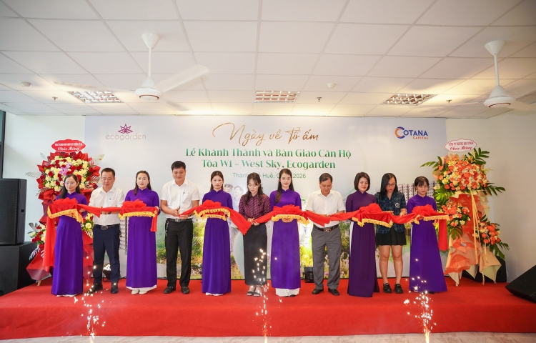 LỄ KHÁNH THÀNH VÀ BÀN GIAO CĂN HỘ TÒA W1 – WEST SKY (OXH1). ECOGARDEN CÙNG NGÀY HỘI CƯ DÂN VỀ TỔ ẤM